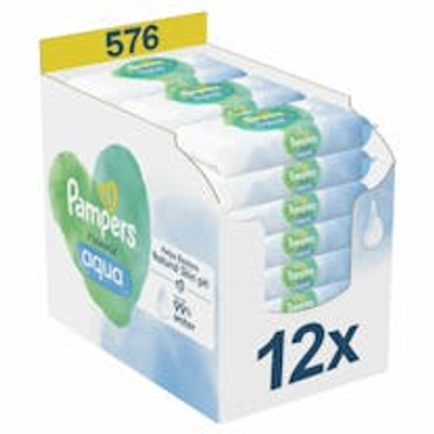 Pampers Harmonie Aqua billendoekjes - 576 stuks