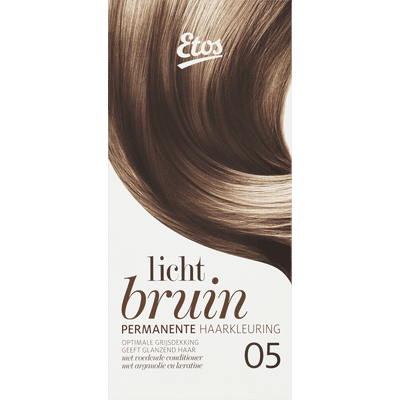 Etos Permanente Haarkleuring 05 Licht Bruin 120 ML