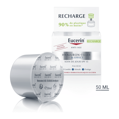 Eucerin Hyaluron-Filler Dagcrème SPF15 Navulling 50 ml