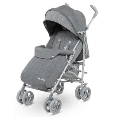 Lionelo Irma - Buggy - Wandelwagen- Lichte 7kg - tot 15 kg - Geveerde wielen - 360° - tot 5 jaar - Opbergmand - Verstelbare handgreep - Snel inklapsysteem - Compact formaat