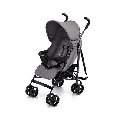 Kinderkraft TIK Kinderwagen - Reisbuggy - Verstelbare buggy – Lichtgewicht - 6.5kg - Zwenkbare voorwielen - Verstelbare duwbeugel - Traploze rugleuningverstelling - Snel opvouwbaar - Tot 17kg - Grijs