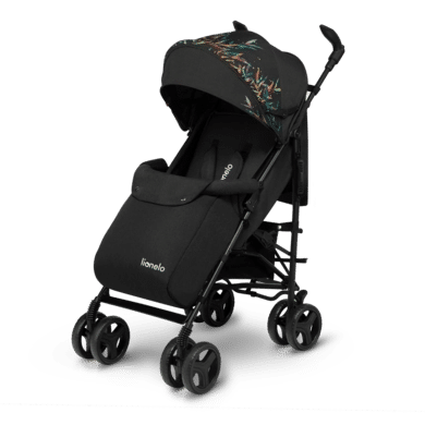 Lionelo Irma - Buggy - Wandelwagen- Lichte 7kg - tot 15 kg - Geveerde wielen - 360° - tot 5 jaar - Opbergmand - Verstelbare handgreep - Snel inklapsysteem - Compact formaat