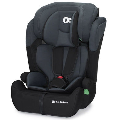 Kinderkraft COMFORT UP I-SIZE - Autostoeltje 76-150 cm - 9-36 kg - Diepe zitting - Afstelbare hoofdsteun - Veiligheidssystemen - Eenvoudig te reinigen - Groep 1/2/3 - Tot 12 jaar - Zwart