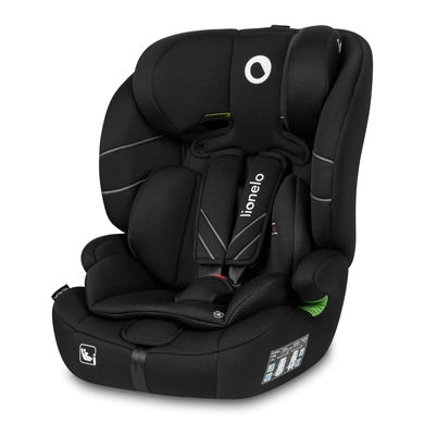 Lionelo - Levi One i-Size - autostoel - - nieuwste veiligheidsnorm R129 i-Size - Universele pasvorm, past op alle auto's - Hoofdsteun versterkt met Memory Foam - Comfortabele stoelverhoger voor kleinere kinderen met Dri-Seat-technologieën