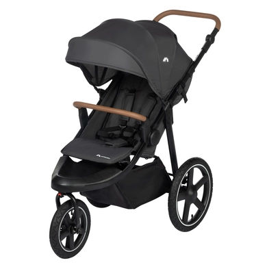 Bebeconfort Cloudy Kinderwagen - 0-4 jaar(0-22 kg)- Mineral Graphite - Snel inklapbaar - Verstelbare Duwstang