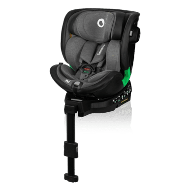 lionelo Kinderzitje HARMONY I-Size Graphite Leather