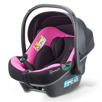 BabyGO iTravel XP i-Size - Autostoel voor kinderen van 40-87cm - Roze