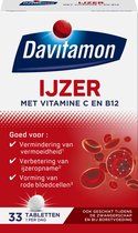 Davitamon Ijzer met vitamine B12 - 33 tabletten