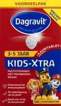 Dagravit Kids-Xtra Paw Patrol 3-5 jaar Multivitaminen - 120 kauwtabletten