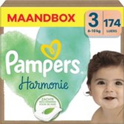 Pampers Harmonie  luiers maat 3 - 174 stuks