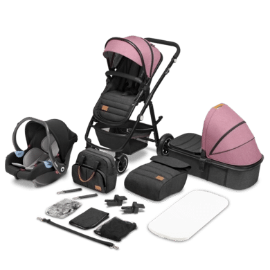 Lionelo Amber 3in1 - Kinderwagen - XXL SET - incl. autostoel - 0-22kg