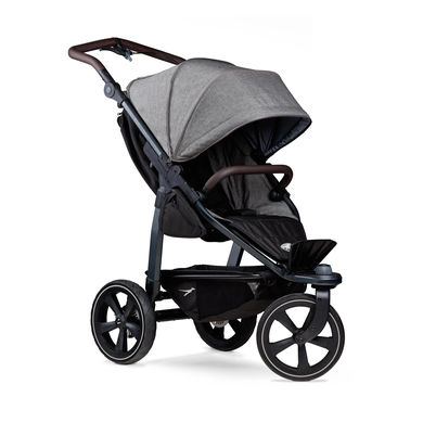 tfk Kinderwagen Mono 2 met luchtwielset premium grijs