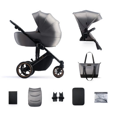 Kinderkraft Kinderwagen PRIME 2 2-in-1 Shadow Grey