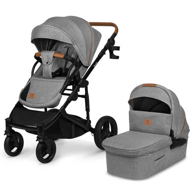 Lionelo Mari Tour - kinderwagen - 2in1 - wielen: off-roadtype met een diameter van 27 cm - 3D panoramische ventilatie - Bedieningsknoppen met geheugenfunctie - Draagzakfunctie