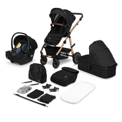 Lionelo Amber 3in1 - Kinderwagen - XXL SET - incl. autostoel - 0-22kg