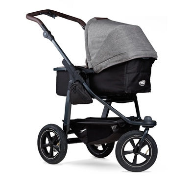 tfk Kinderwagen Mono 2 met luchtwielset premium grijs