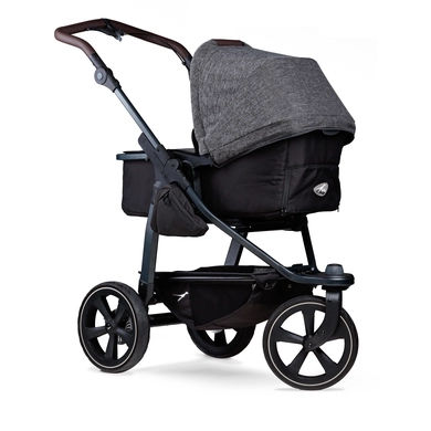 tfk Kinderwagen Mono 2 mit luchtwielset premium antraciet