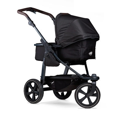 tfk Kinderwagen Mono 2 mit luchtwielset premium zwart