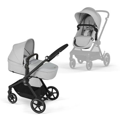 cybex GOLD EOS kinderwagen Black Lavagrijs