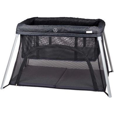 Campingbed BabyGO Dreams Zwart Melange (incl. bodemverhoger)