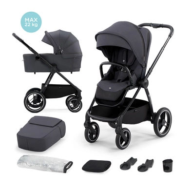 Kinderkraft Kinderwagen NEA 2 in 1 deep gray