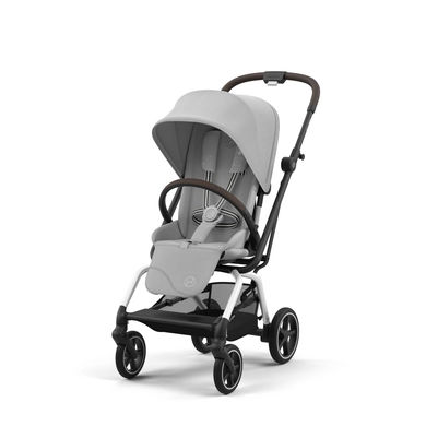 Cybex Eezy S Twist+ 2 Buggy - Silver - Fog Grey / Light Grey