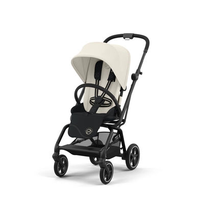 Cybex Eezy S Twist+ 2 Buggy - Black - Canvas White / Light Beige