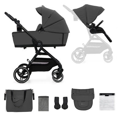 Kinderkraft Moonlight YOXI 2in1 kinderwagen Grijs