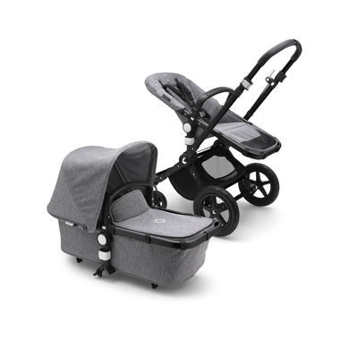 bugaboo Kinderwagen Cameleon 3 Plus Complete Black/Grey Melange