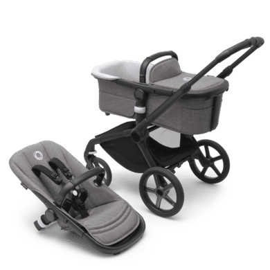 bugaboo Kinderwagen Fox 5 Basis Black /Grey Melange