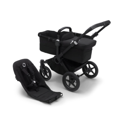 bugaboo Kinderwagen Donkey 5 Base Black/Black Midnight