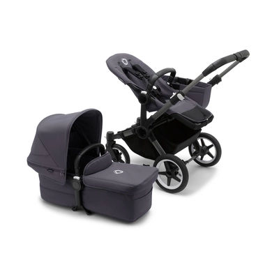 Bugaboo Donkey 5 Mono Kinderwagen 2-in-1 Graphite / Stormy Blue