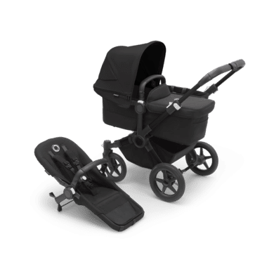 Bugaboo Donkey 5 Mono Kinderwagen 2-in-1 Black / Midnight Black