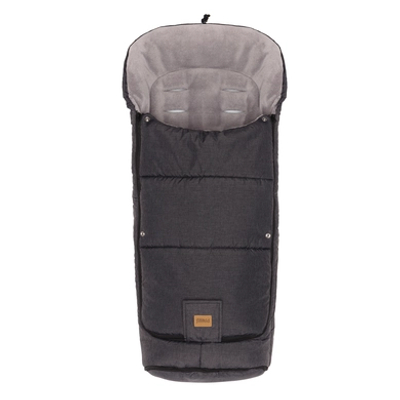 Winter voetenzak buggy en kinderwagen met antislip - Grijs - fillikid