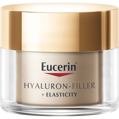 Eucerin Hyaluron-Filler + Elasticity Anti-Rimpel Nachtcrème - Vermindert Donkere Vlekken en Rimpels - Hyaluronzuur en Thiamidol - 50 ml