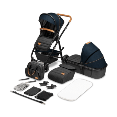 Lionelo Amber 2in1 - Kinderwagen - XXL SET - lichte alumimnium - tot 22kg