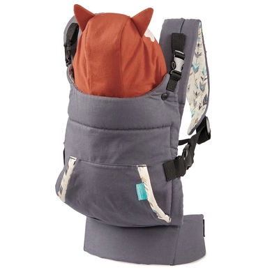 Cuddle Up Baby Carrier - Ergonomische Baby Carrier met Fox Hood en verstelbare schouderbanden - Voor baby's en peuters 5.4-18k