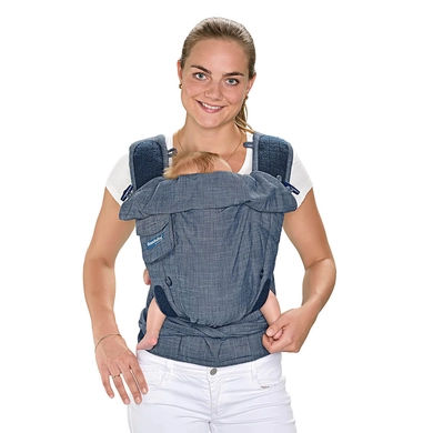 Hoppediz draagzak Bondolino Plus Popeline One Size Denim