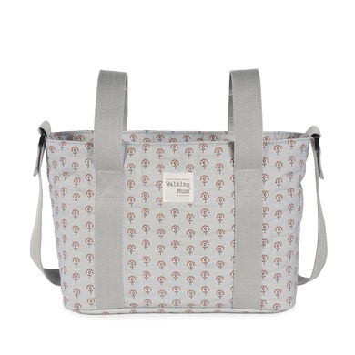 Walking Mum Cross Body Bag Indiase Lotus grijs