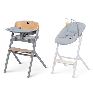 Kinderkraft Kinderstoel LIVY met Newborn Set CALMEE oak