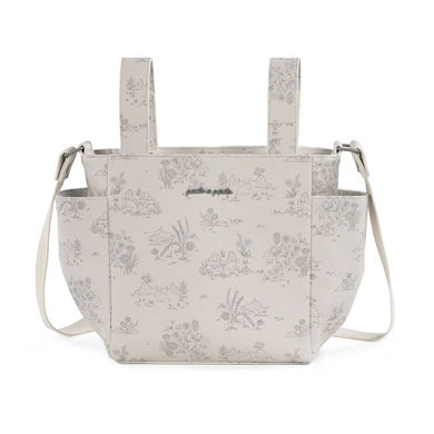 pasito a pasito Cross body bag Toile de Jouy Cream