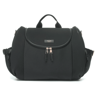 storksak Luiertas Rugzak Poppy Luxe Black Scuba