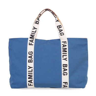 CHILDHOME Family Bag Signature Canvas indigo