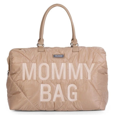 Childhome Mommy Bag® Verzorgingstas - Luiertas - Gewatteerd - Beige - 55 x 30 x 40 cm