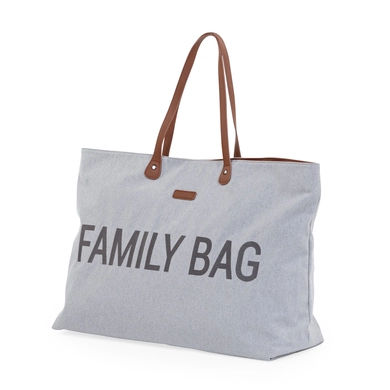 CHILD HOME Veranderingsrugzak Family Bag Signature Canvas Grijs