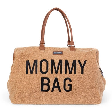 Childhome - Mommy Bag® Verzorgingstas - Teddy Bruin - Superzacht & Ruime Luiertas - 55 x 30 x 40 cm