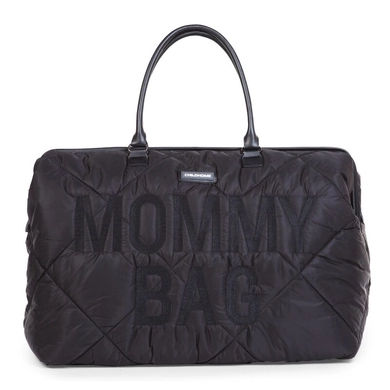 Childhome Mommy Bag® Verzorgingstas - Gewatteerde Luiertas - Zwart - Ruim & Waterafstotend - 55x30x40cm