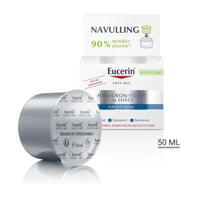 Eucerin Hyaluron-Filler Nachtcrème Navulling 50 ml