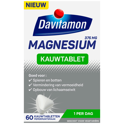 Davitamon Magnesium Kauwtabletten 60 stuks