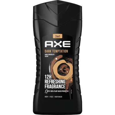 Axe Dark Temptation 3-in-1 Douchegel - 250 ml